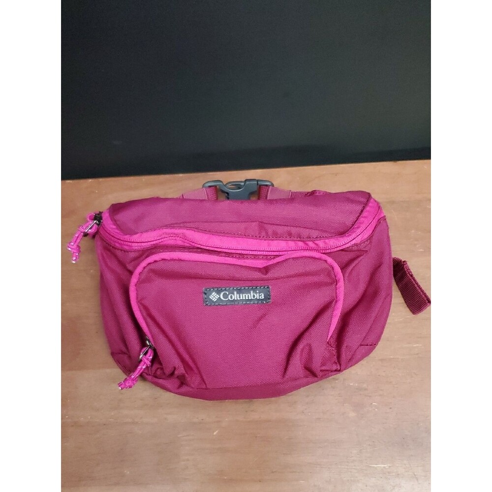 Columbia Fanny Pack Waist Pack Hip Pack Plum and Pink